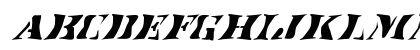 FZ WARPED 17 ITALIC Normal Preview