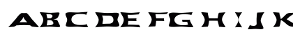 FZ WARPED 40 EX Normal Uppercase Preview