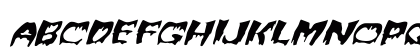 FZ WARPED 6 ITALIC Normal Preview