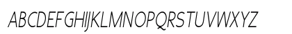 Gadera Condensed Italic Preview