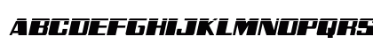 Galactic Storm Laser Italic Italic Preview