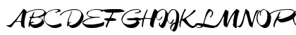 GalacticFuss72 Regular Uppercase Preview