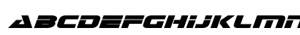 Galant Italic Uppercase Preview