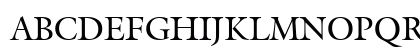 Galant Normal Uppercase Preview