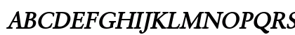 Garrick Bold Italic Preview