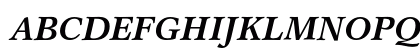 Garth Graphic Std Bold Italic Preview