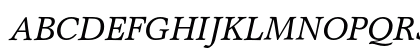 Garth Graphic Std Italic Preview
