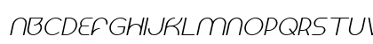 Gavitrist Bold Italic Uppercase Preview