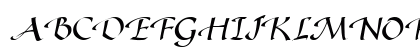 Gazelle Regular Uppercase Preview