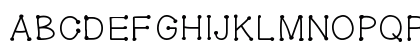 GelDoticaPlain Medium Uppercase Preview