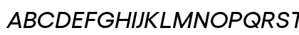 Gellix TRIAL Medium Italic Preview