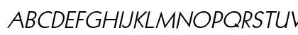 Geo 112 Italic Preview