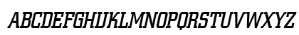 Geo 957-Condensed Italic Preview