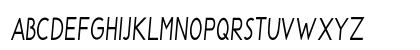 Geode Condensed Regular Uppercase Preview