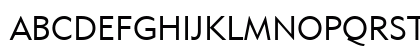 Geometr415 Lt BT Lite Uppercase Preview