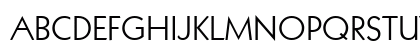 Geometr231 BT Roman Uppercase Preview