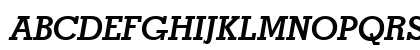 GeoSlab703 Md BT Bold Italic Preview