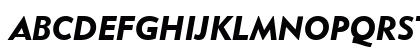 Geometric415 Bold Italic Preview