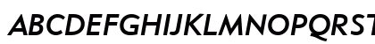 Geometric415 Italic Uppercase Preview