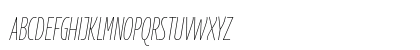Georama Extra Condensed Thin Italic Preview