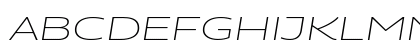 Georama Extra Expanded ExtraLight Italic Preview