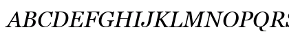 Georgia Italic Preview