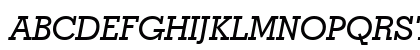 GeoSlab703 Md BT Medium Italic Preview