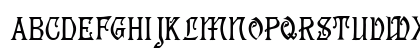 Germanica Regular Uppercase Preview
