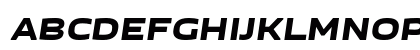 GetVoIP Grotesque Italic Uppercase Preview