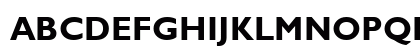 Gill Sans Bold Preview