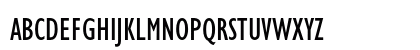 Gill Sans Condensed Uppercase Preview