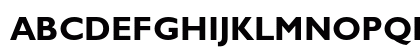 Gill Sans Std Bold Preview