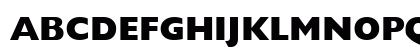 GillsBlack Heavy Uppercase Preview