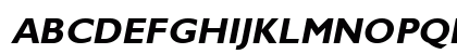 GillsExpert Bold-Oblique Uppercase Preview