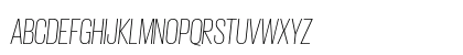 Giorgio Sans Extralight Italic Uppercase Preview