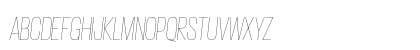 Giorgio Sans Thin Italic Uppercase Preview