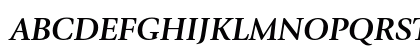 ITC Giovanni Bold Italic Preview