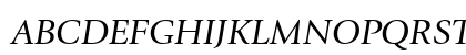 ITC Giovanni Std Book Italic Preview