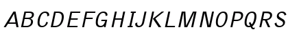 GIST-TMOTKamal Italic Uppercase Preview