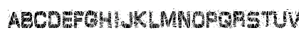 GlazKrak Regular Uppercase Preview