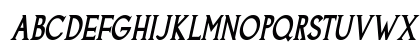 Goodfish Bold Italic Preview