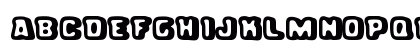 Gordita Alegre Regular Uppercase Preview