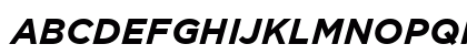 Gotham Bold Italic Preview