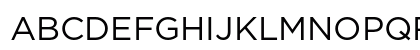 Gotham Book Uppercase Preview