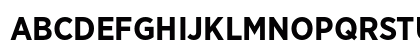 Gotham Narrow Bold Uppercase Preview