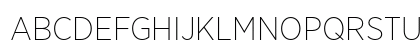 Gotham Narrow Extra Light Uppercase Preview