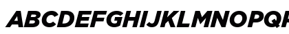 Gotham Pro Black Italic Preview