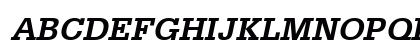 Gothic Fine Bold-Oblique Uppercase Preview