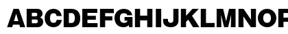 A-OTF Gothic MB101 Pro U Uppercase Preview