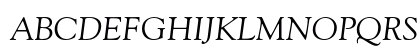 Goudy Old Style Italic Old Style Figures Preview
